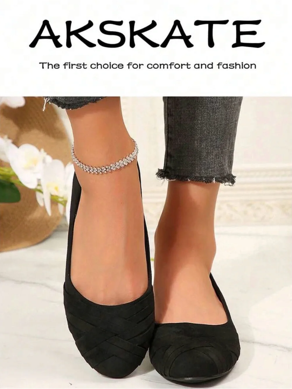 Women’s Brown Knot Ballet Flats